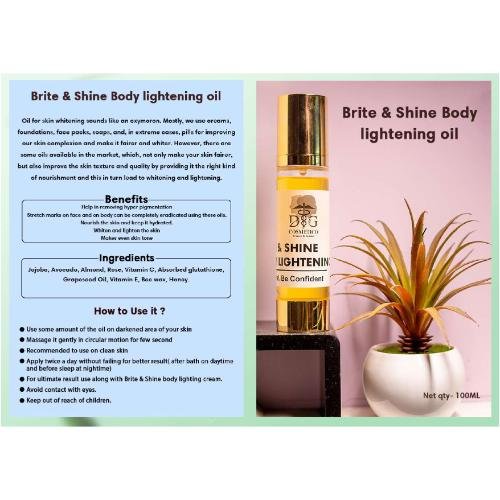 Brite & Shine Body Lightening oil