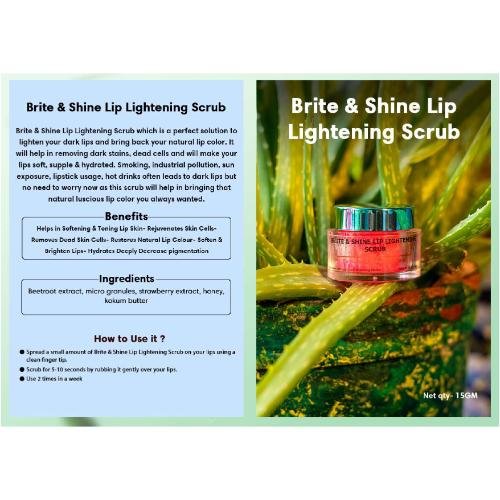 Brite & Shine Lip Lightening Scrub