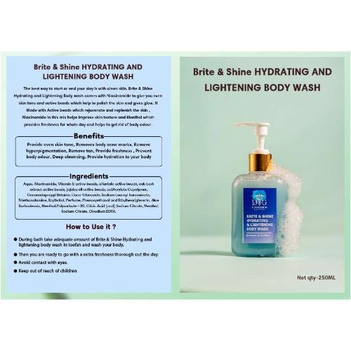 Brite & Shine Hyderating and lightening body wash