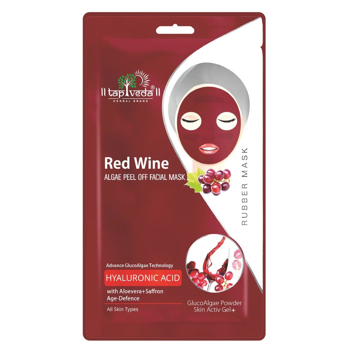 Red Wine Face Mask