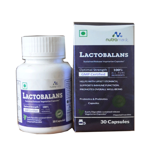 LACTOBALANS - PRO & PRE BIOTICS Capsules